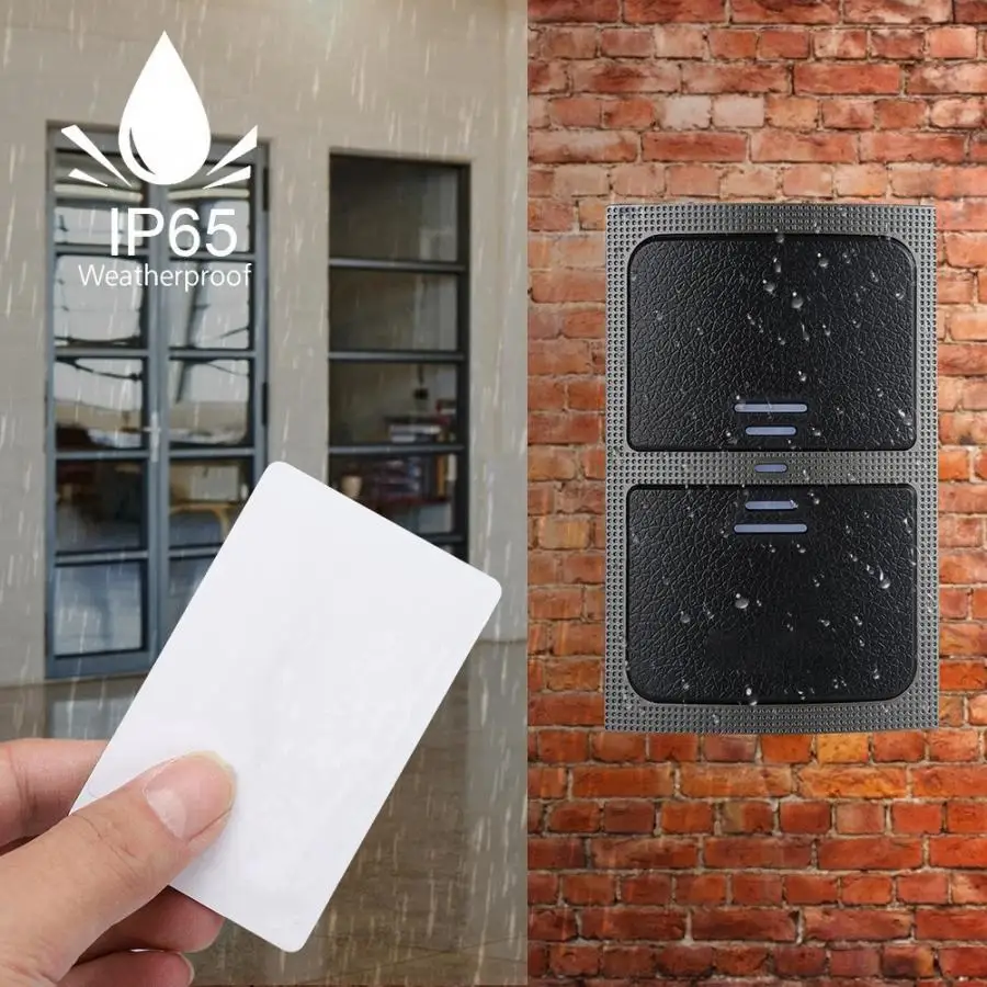 Считыватель ID карт Wiegand 26 система контроля доступа двери 125 кГц IP65 клавиатура считыватель доступа машина