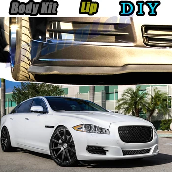 

Car Bumper Lip Front Spoiler Skirt Deflector For Jaguar XJ X350 X358 XJ351 XJ6 XJ8 Vanden Plas XJR Modified Body Kit Hella Flush