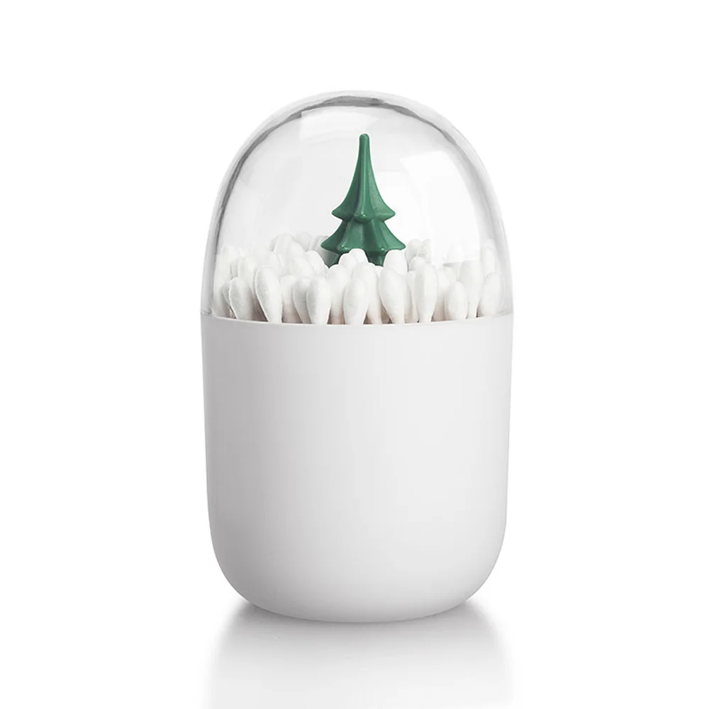 Christmas tree Хлопковая банка для ватных дисков зубочистка внутренняя декоративная коробочка для хранения - Цвет: Christmas tree