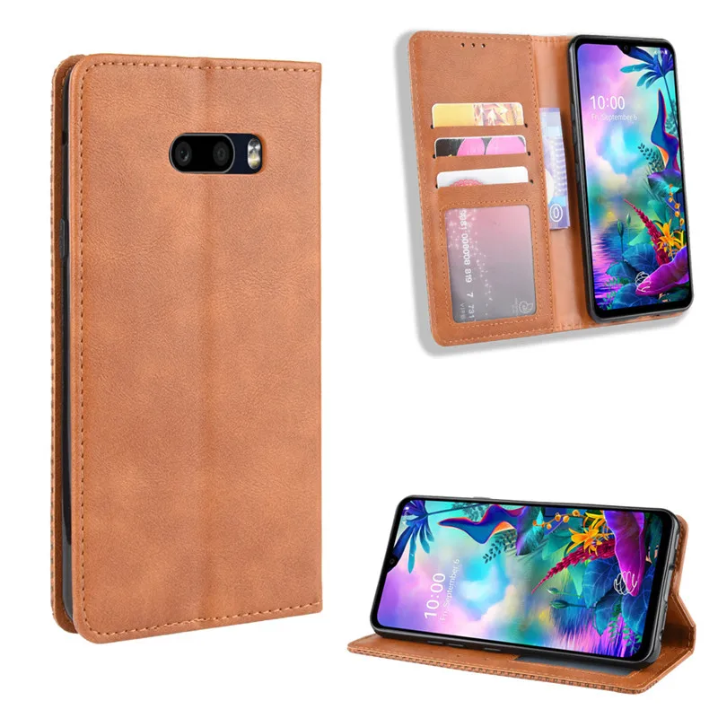 Для LG G8X ThinQ кошелек Флип Стильный кожаный чехол для телефона задняя крышка для LG G8X ThinQ с фоторамкой для LG V50S ThinQ