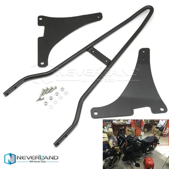 

Black Sissy Bar Motorcycle Backrest For Harley Sportster XL Iron 883 1200 XL883C R XL1200R C XLH883 2004-2014 D40