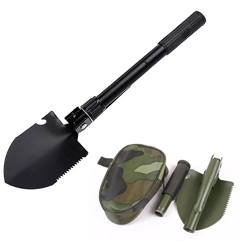 Portable Engineer Shovel with Shovels Picks Saws Nail Pulling Slot Multifunction Bendable and Foldable Outdoor Product | Инструменты
