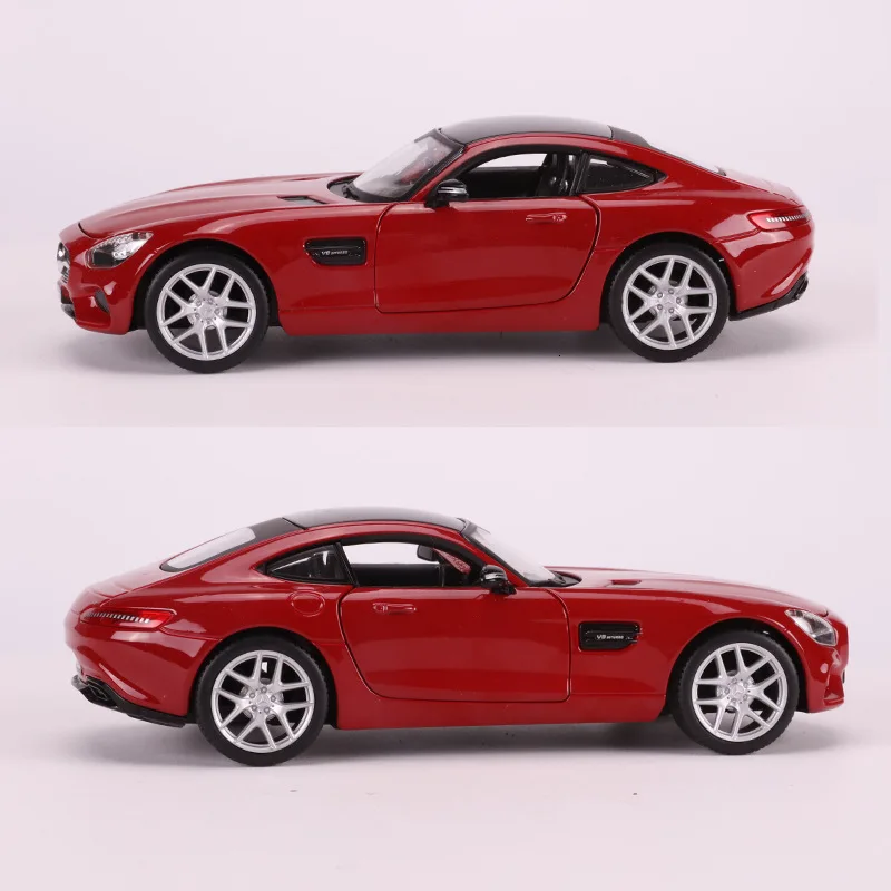 Классический литая модель автомобиля Benz SLK класса AMG GT 1:24 из металлического
