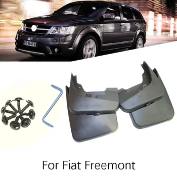 

For Fiat Freemont Set of 4 car Front and Rear Splash Guard Mud Flaps mudguards fender car Accessories