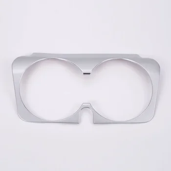 

car cup holder cover mat decorative sticker sequins For Mercedes Benz GLC C Class W205 C180 E Class W213 E200l E300 2016-2020