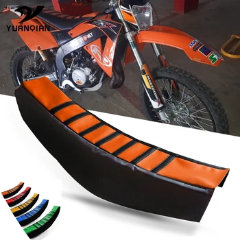 

Dirt Pit Bike Enduro Motorcycle Rubber Striped Soft-Grip Gripper Soft Seat Cover For KTM 450XC 790 ADVENTURE R 450 SX-F 350 SX-F