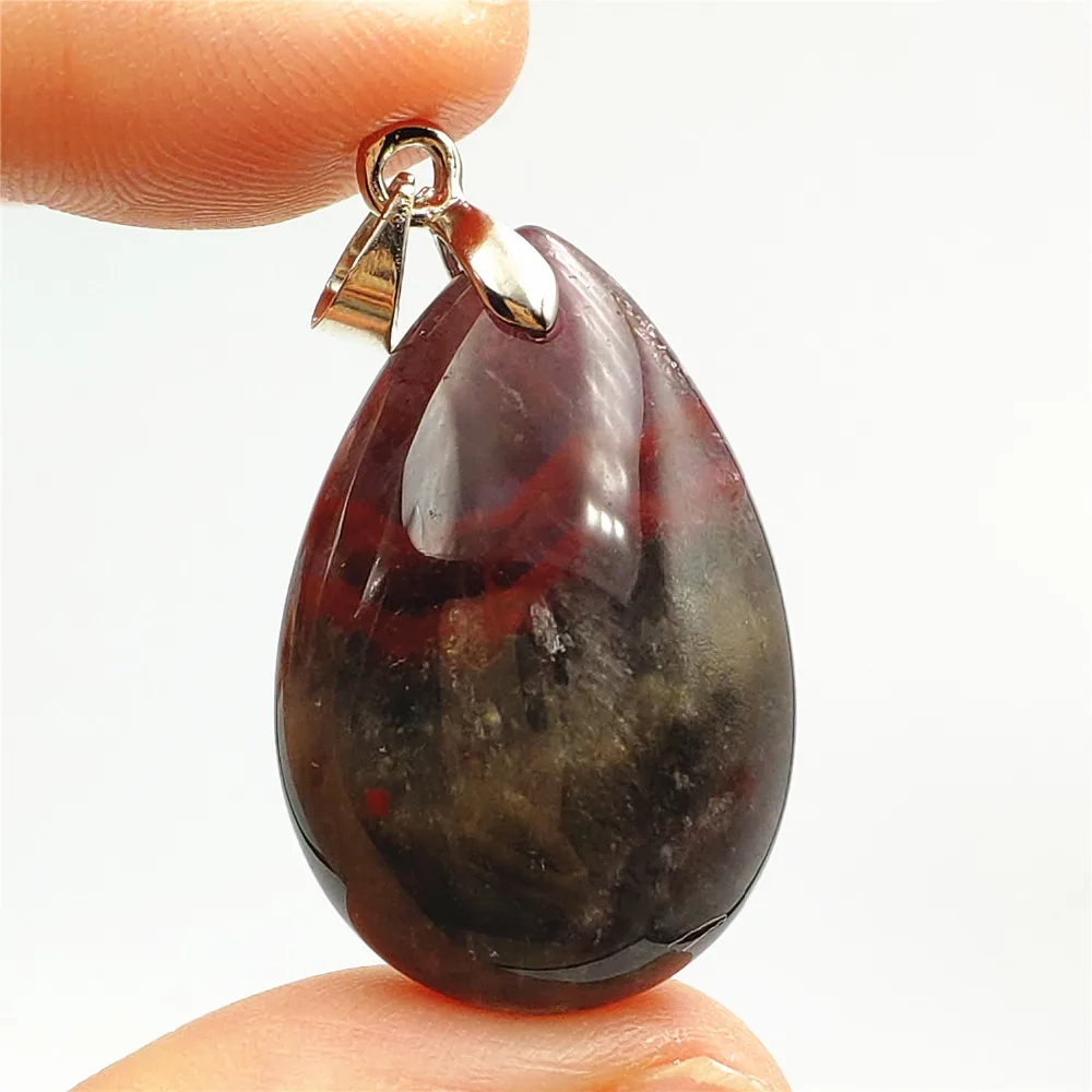 Натуральная Канада Auralite 23 ожерелье кулон 28x19x10 мм вечерние драгоценные камни подарок кристалл капли воды каменные подвесные украшения AAAAA