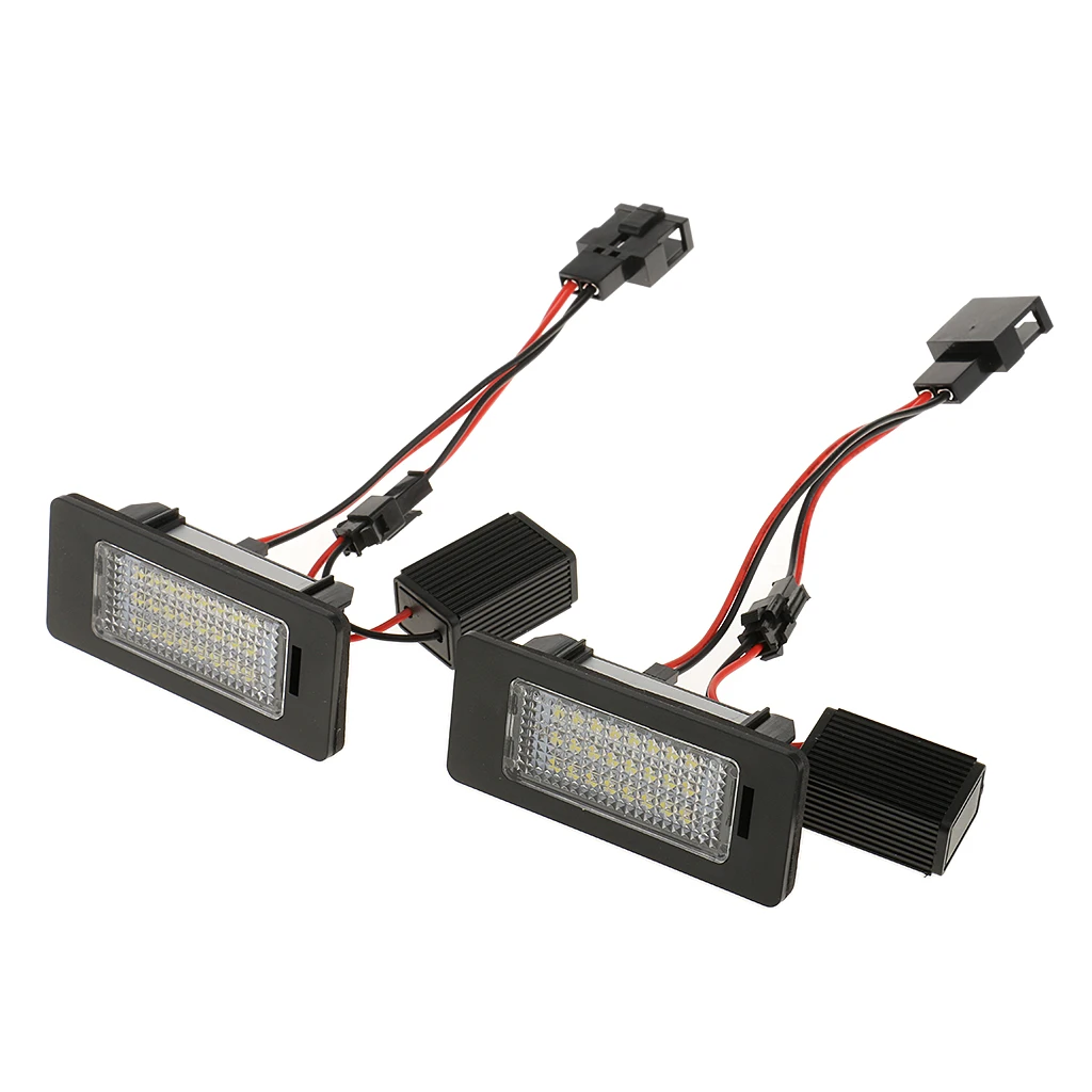 2x License Plate Light 24 SMD LED kit Error Free for AUDI A4 B8 S4 A5 S5 Q5