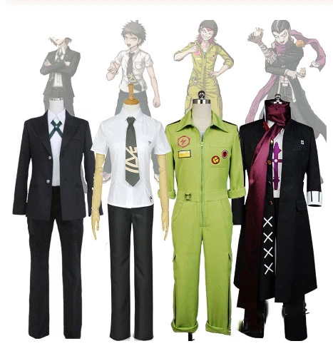 New Danganronpa 2 Hinata Hajime Togami Byakuya Cosplay Costume Tanaka Gandamu Kazuichi Souda Uniform Full Set Clothes Anime Costumes Aliexpress