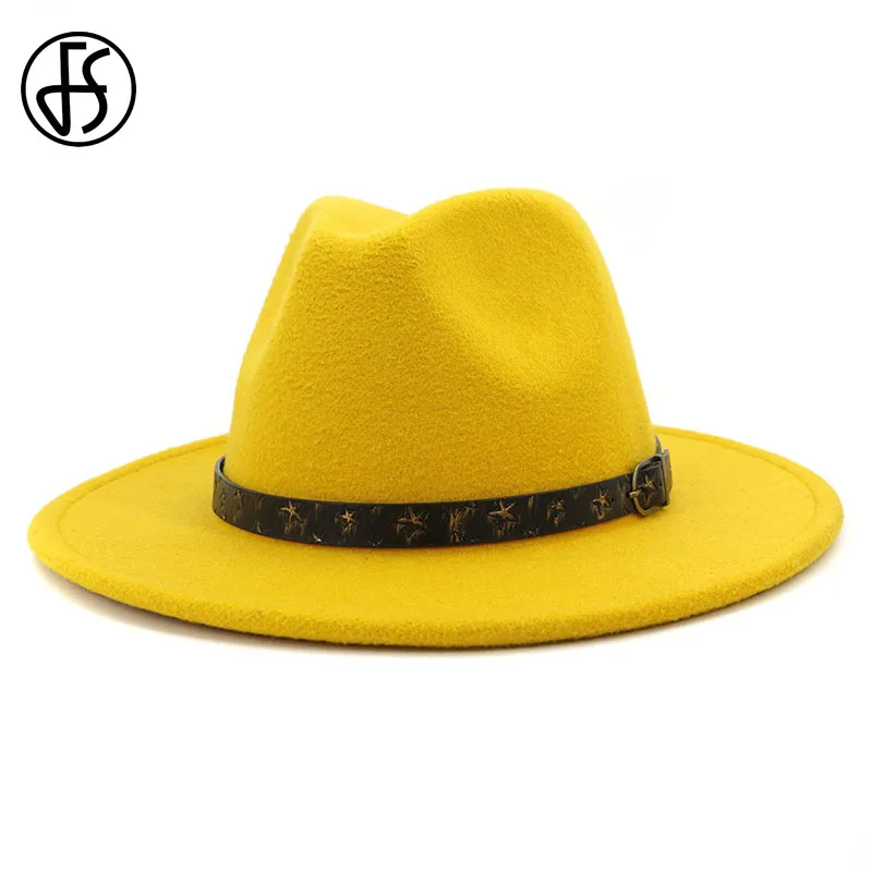 yellow fedora gangster hat