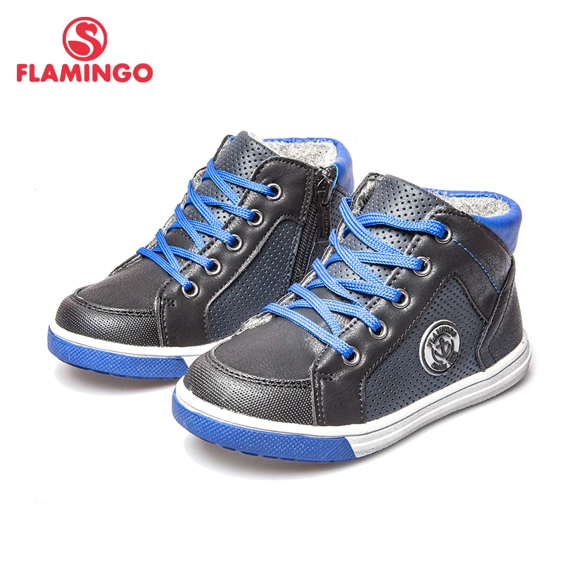 FLAMINGO Autumn Keep Warm Non-slip Arch Health Children's Shoes for Kids Boys with Flats Size 23-28 Sneakers Shoes 82B-SW-0887 FLAMINGO Autumn Keep Warm Non-slip Arch Health Children's Shoes for Kids Boys with Flats Size 23-28 Sneakers Shoes 82B-SW-0887
