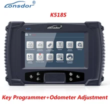 Lonsdor K518S Voiture Programmeur Clé Automatique Avec Ajustement D'odomètre Professionnel OBD2 Scanner Automobile IMMO Code Lecteur Programme Clé