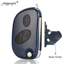 Jinyuqin-carcasa de llave de repuesto para Maserati GRAN TURISMO QUATTROPORTE, funda para mando a distancia del coche con tapa de 3 botones