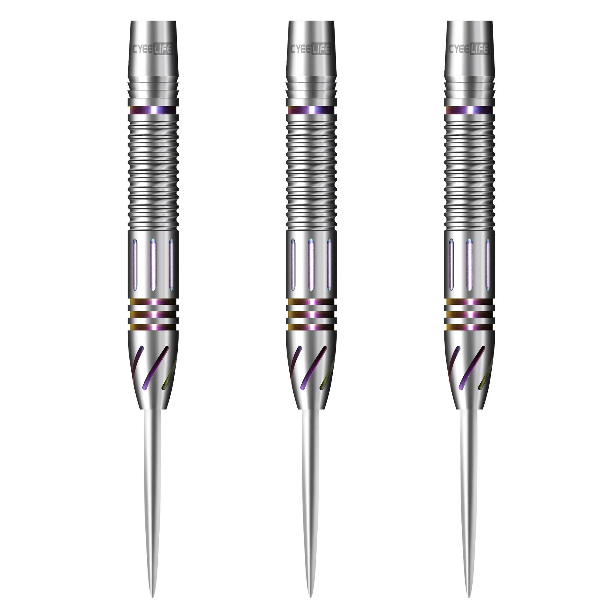 CyeeLife 21g 22g 23g 26g 28g 30g Tungsten 90 Steel Dart Barrels 3pcs