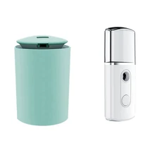 Mini Air Humidifier for Home USB Bottle Aroma Diffuser LED Backlight with Portable Small Air Humidifier