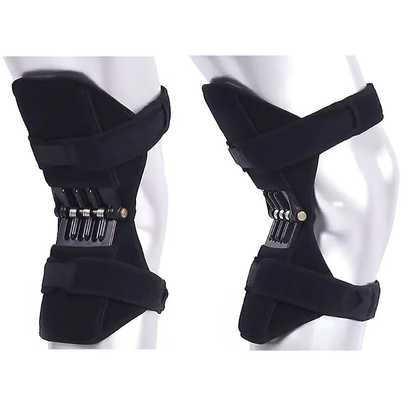 

1 pair Joint Support Knee Pads Breathable Non-slip Power Lift Support Knee Pads Powerful Rebound Spring Force
