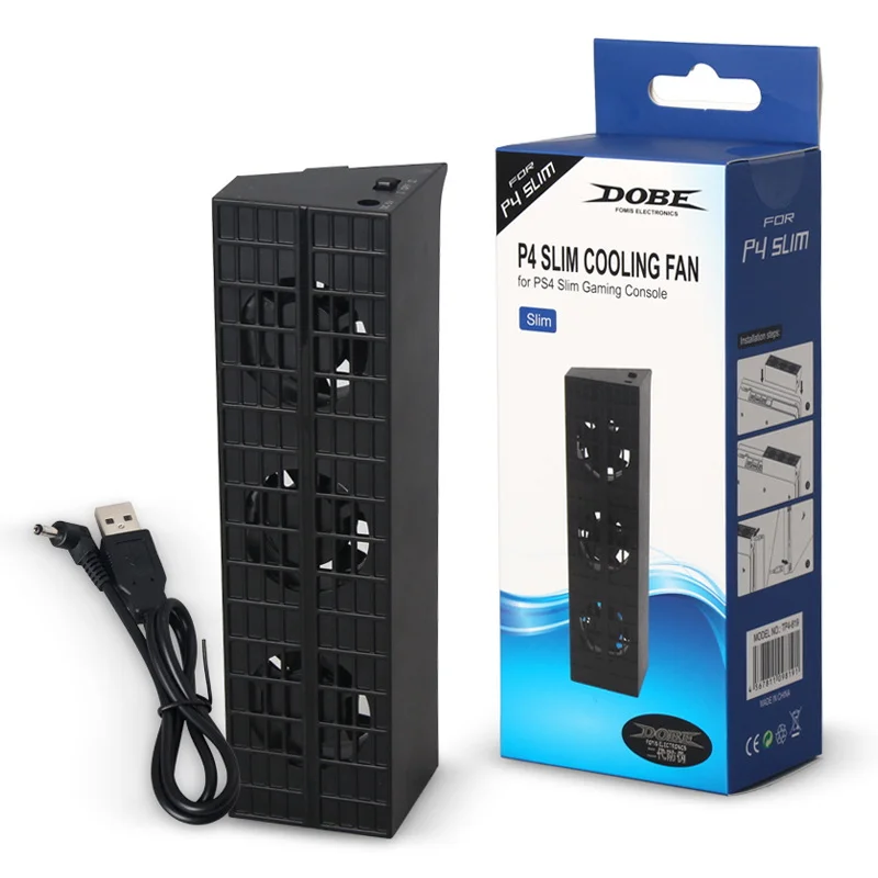 Охлаждающий вентилятор хоста Super Turbo с контролем температуры и USB кабелем для