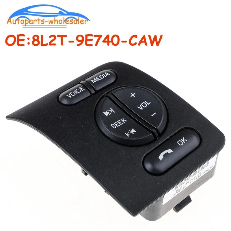 

Car 8L2T-9E740-CAW 8L2T9E740CAW For Ford F250 F350 Steering Wheel-Cruise Control Button Switch BL2T-9E740-CAW/BC3T-9E740-CCW