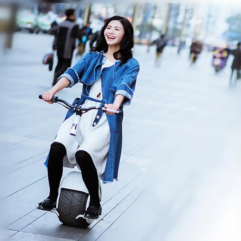 Новый Одноколесный электрический скутер Моноцикл самобалансирующиеся скутеры с