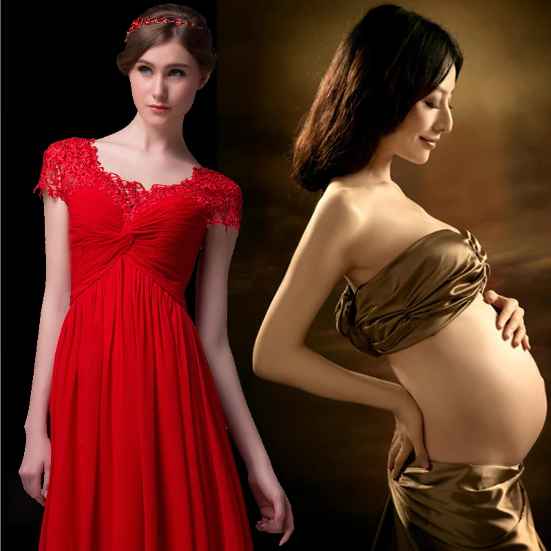 Vestido de renda/Вечерние платья с коротким рукавом; Новинка; модное кружевное длинное вечернее платье для беременных женщин; элегантное платье для матери невесты;