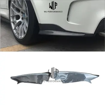 

1M E82 1 Series High Quality Carbon Fiber Auto Car Rear Bumper Aprons Side Splitter For BMW E82 1M 04-14 Car Body Kit