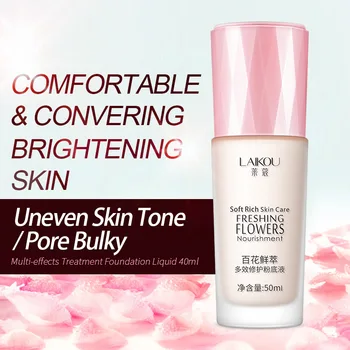 

50ml Repair Foundation moisturizing cosmetics make-up skin-friendly hydrating lasting-hydrating delicated and natural