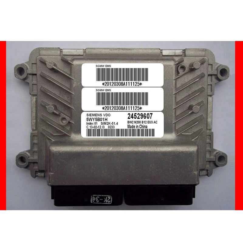 

Car Engine ECU Computer Board 5WY5B01H 24529607 for Wuling Light Prosperous Hongtu