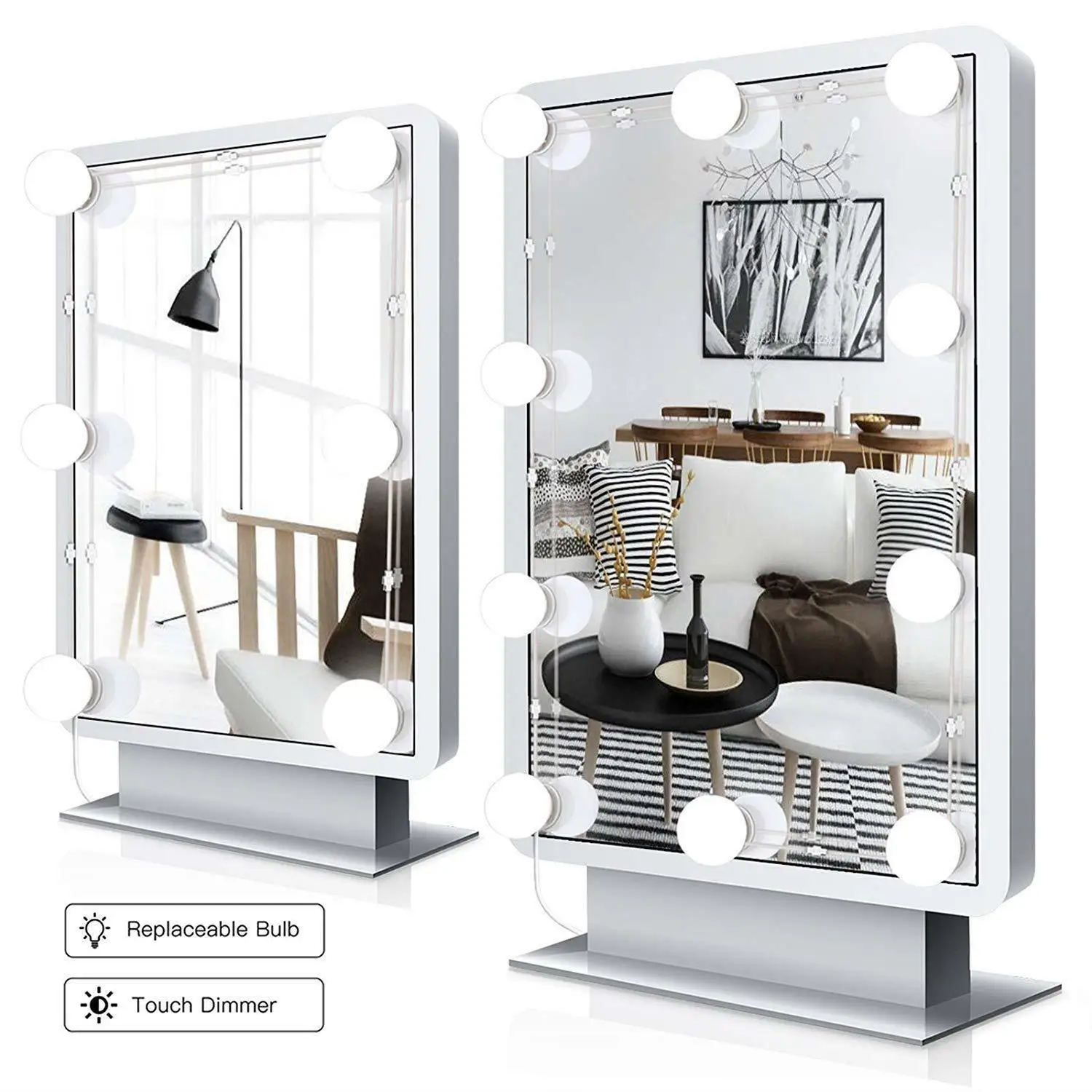 Светодиодная лампа для зеркала в голливудском стиле 10 светодиодный одов 110 В 220