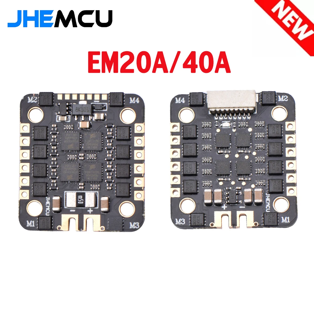 EM20 EM40A 20A/40A blheli _ S 2-6S 4 в 1 DShot600 бесщеточный ESC для радиоуправляемого дрона FPV
