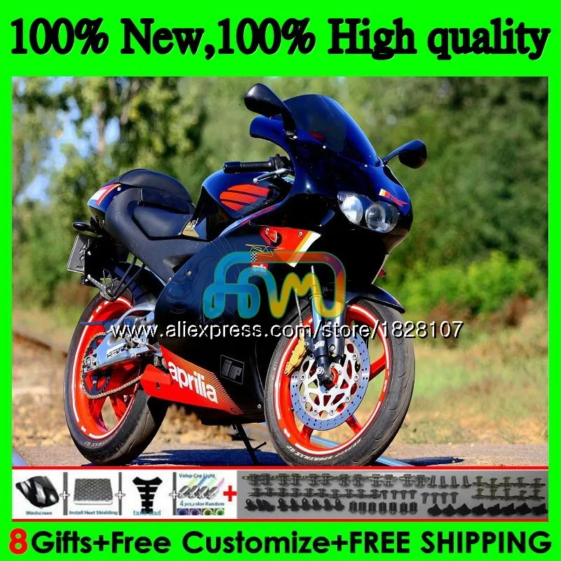 RS125R для Aprilia RS 125 R RR RS125 99 00 01 02 03 04 05 64BS. 18 RS4 RS-125 1999 2000 Красный Синий blk 2001 2002 2003 2005 обтекатель