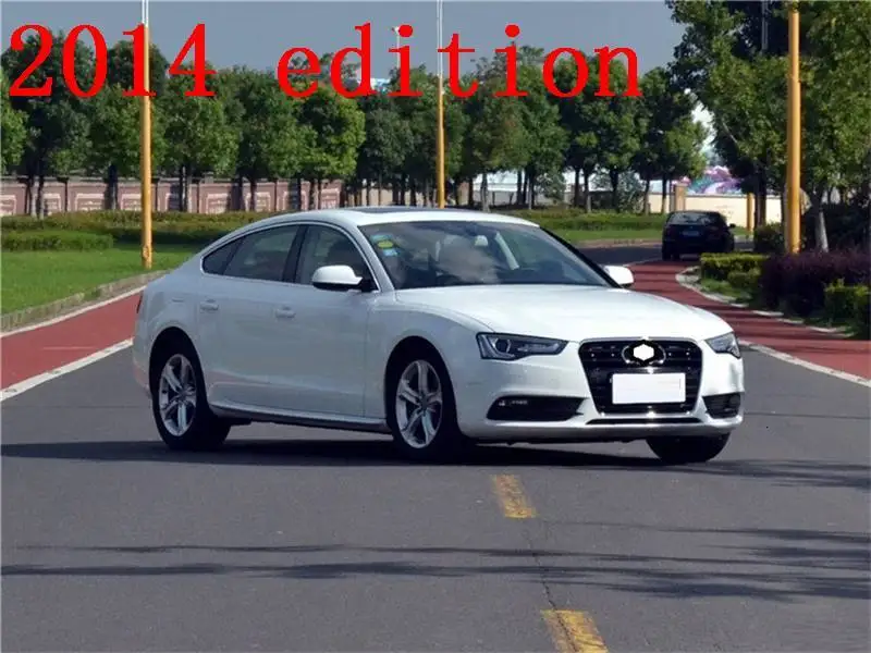 Авто Рулевое колесо автомобильный хромированный Модернизированный автомобильный Стайлинг запчасти украшения аксессуары 12 13 14 15 16 17 18 19 для Audi A5