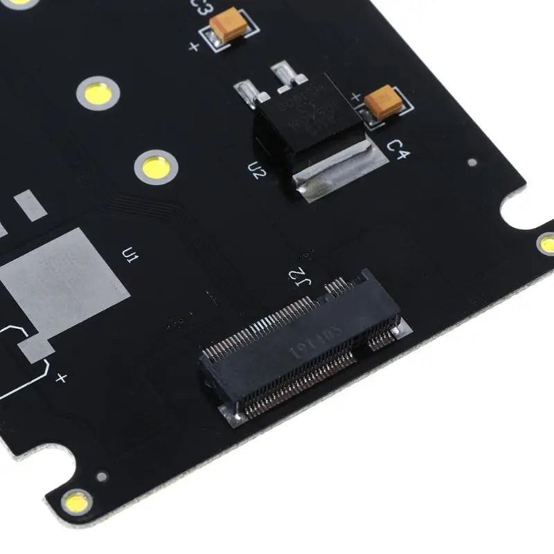 1 шт. жесткий диск коробка M.2 NGFF (SATA) SSD до 2 5 дюймов SATA3 адаптер карта твердотельный