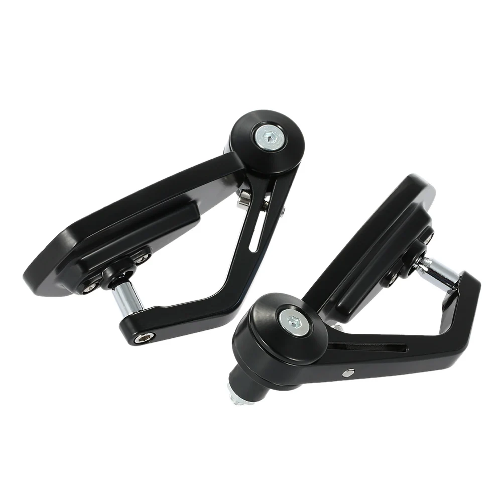 

One Pair of Motorcycle End Bar Rearview Mirror 7/8" Handle Bar 360 degree Swivel Angle Adjustable Side View Mirrors QC-M-213