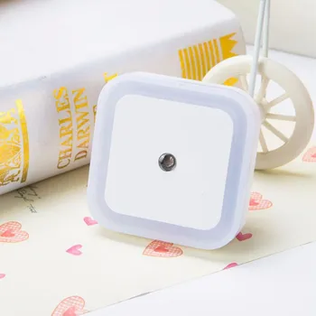 

Lntelligent LED Night Light Energy Saving Light control Mini Night Light EU US Plug 110V 220V Bedroom Toilet Corridor Lighting