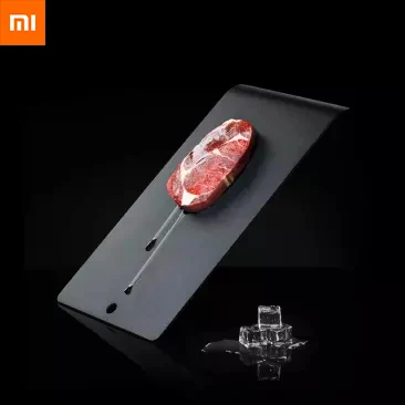 Оригинальная Xiaomi Mijia Huohou суперпроводящая тарелка для разморозки, естественная технология разморозки, черный ускоритель для приготовления овощей