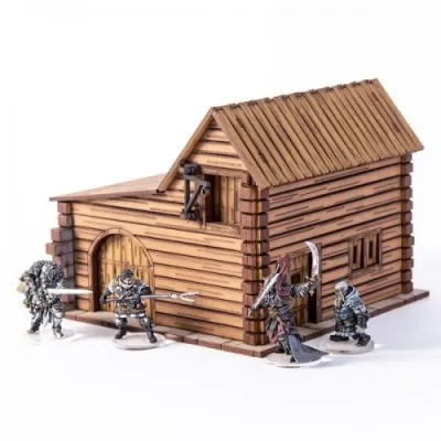 ПП 28 мм/1:56 игры 40K настольная игра деревянная сцена для лагеря конюшни | Спорт и