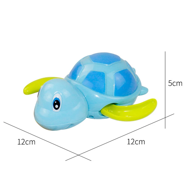 Baby Bath Toy Cartoon Animal Swimming Turtle Bathroom Infant Water Toy Clockwork Cute Fun Children Newborns Bathing Toy Gifts
