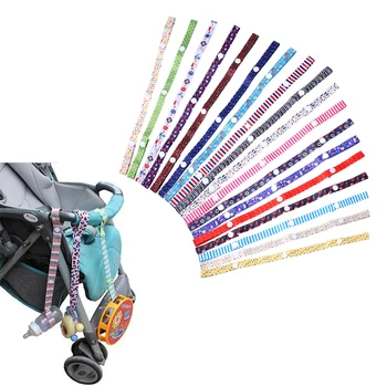 

1 PC Baby Stroller Toy Anti-lost Fixed Tape High Chair Car Seat Colorful Strap Holder Bind Belt Kids Toys Safety Leash Accessory