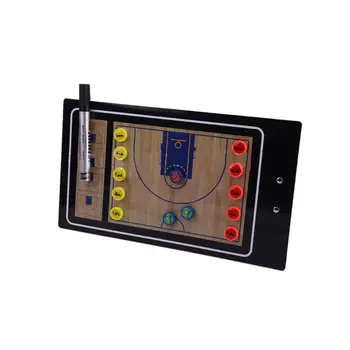 

Basketball Tactics for Coach Research Clipboard Magnetic Folder Coaching PVC Board illustration player position displa