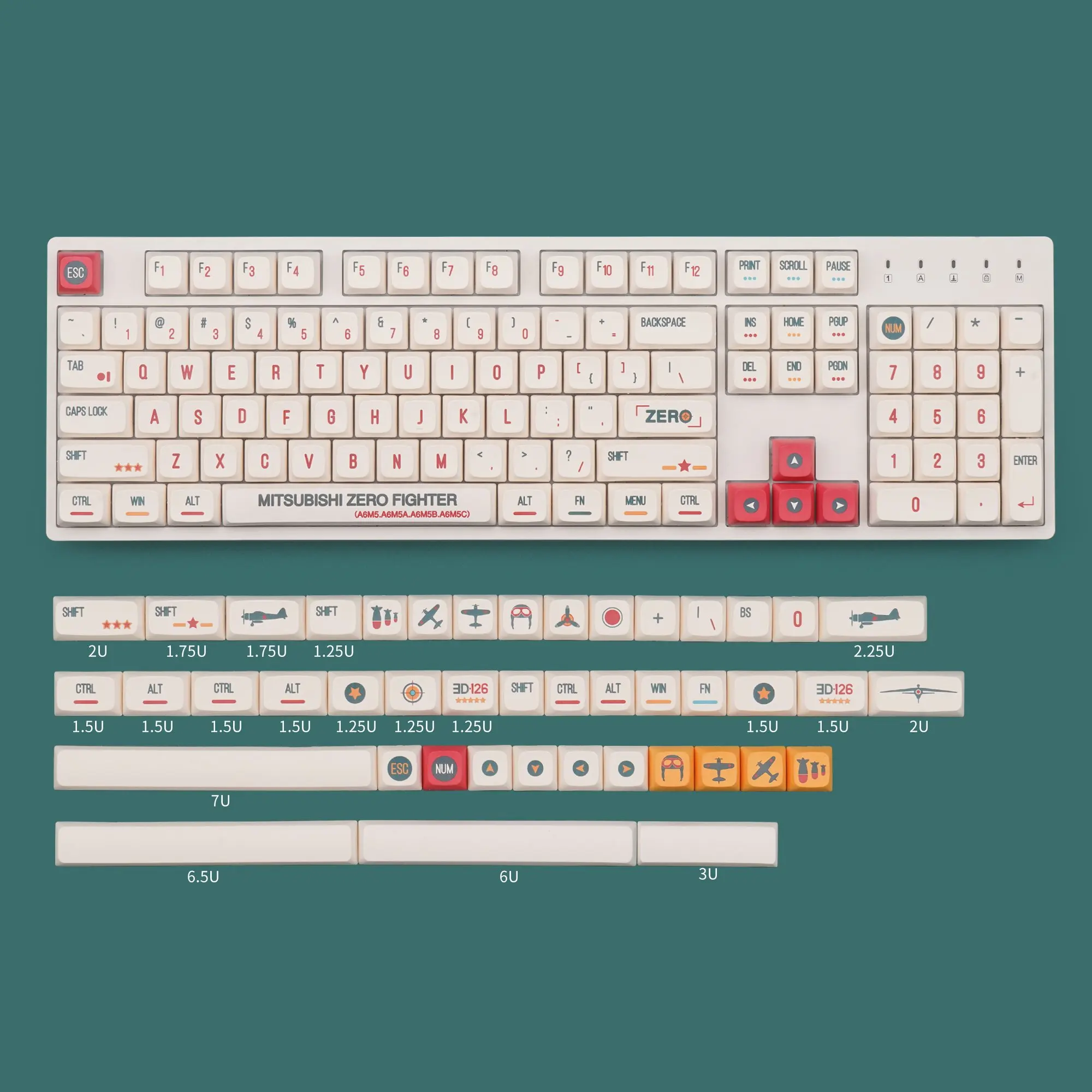 Набор клавиш PG PBT для механической клавиатуры | Компьютеры и офис