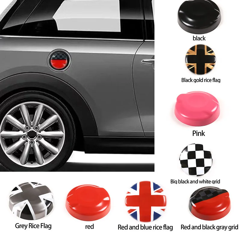 Для mini cooper F54 F55 F56 2014-17 из АБС-пластика для крышки топливного бака автомобиля