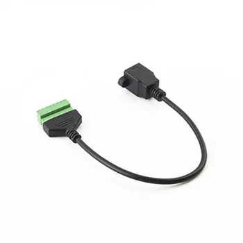 

RJ45 Adapter 8p8c Female To 8Pin Cable 30cm Converter AV CCTV Solderless UTP DVR Screw Terminal Computer Connector For Cat5 6 7