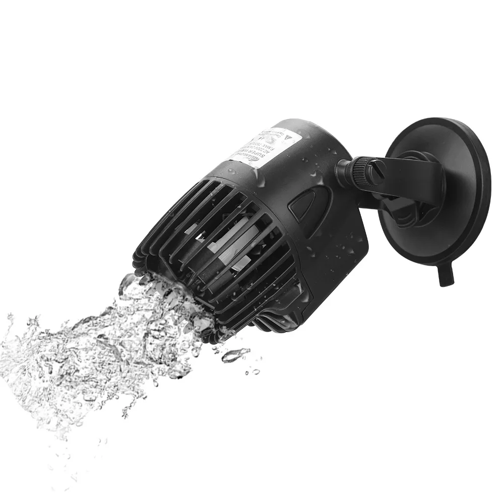 Nueva bomba de flujo 3/10/15w, bomba de surf Ultra silenciosa, 220V, fabricante de olas, acuario, tanque de peces, bomba de agua oxigenada de ondas circulantes