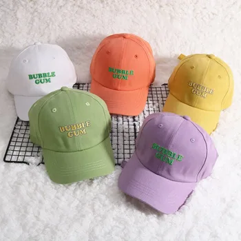 

New Style Boys Girls Children Letters Print Caps Hats Toddlers Adjustable Sun Protection Casual Visors