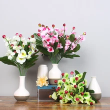 Китайская керамическая сухая ваза для цветов дзен Настольный Декор европейские аксессуары для дома аксессуары для гостиной Средиземноморский подарок на день рождения