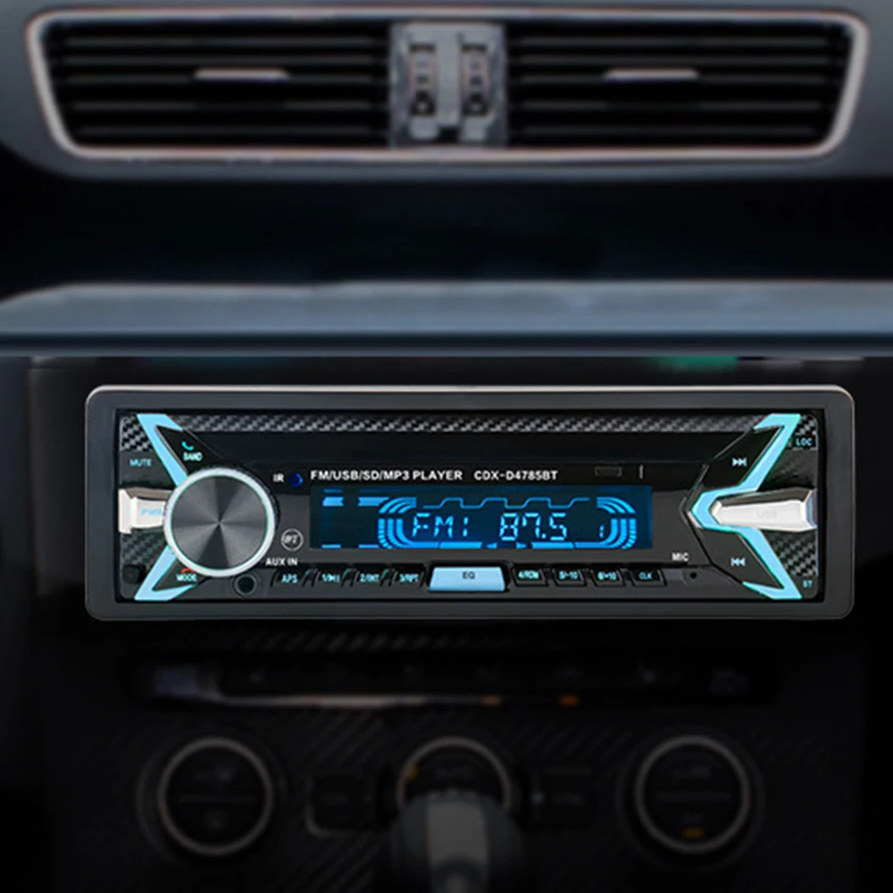 Универсальный Авто MP3-плееры Радио стерео автомобиля Bluetooth Съемная панель аудио плеер Дистанционное управление USB/SD/MMC кард-ридер