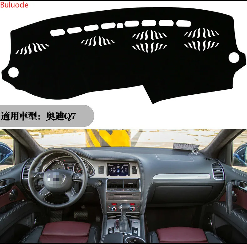 

For AUDI Q7 2006 2007 2008 - 2015 Interior Accessories Auto Car Dashboard Cover Dash Mat Board Pad Carpet Dashmat Anti-UV Mats
