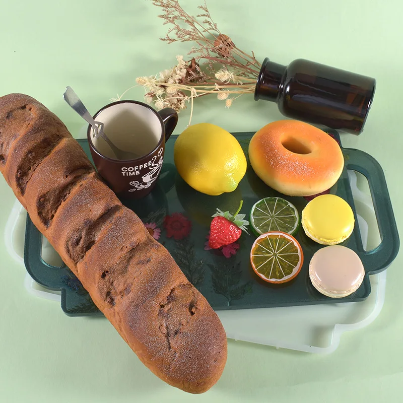 

DIY Crystal Glue Mold Simple Pallet Fruit Tea Cup Tray Silicone Mold Resin Casting Mold for Handmade Craft