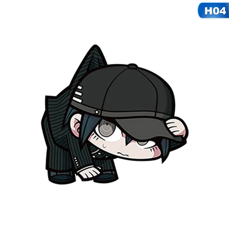 H04 Аниме игра Danganronpa V3 мультфильм брелок Рисунок акриловый двухсторонний прозрачный кулон лучший друг ювелирные изделия фанатов подарок - Цвет: H04