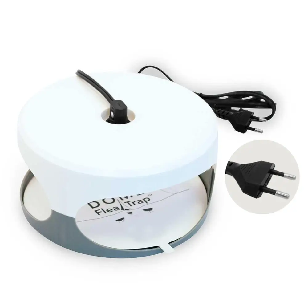 Non Poisonous Strong Flea Trap Lamp Discs Pest Sticky Board Catching Non-toxic Insect Killer Home Catcher Household Bug Control - Цвет: EU